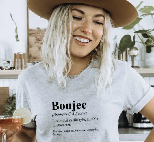 Graphic T-Shirt ‘Boujee’