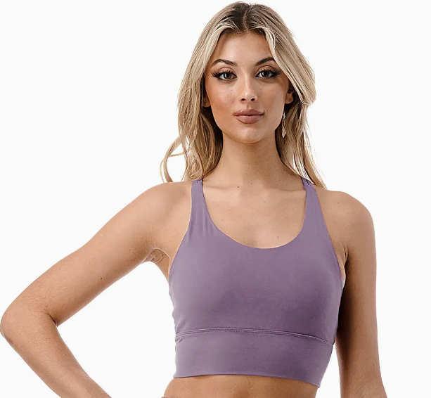 Medium Support Sports Bra - purple