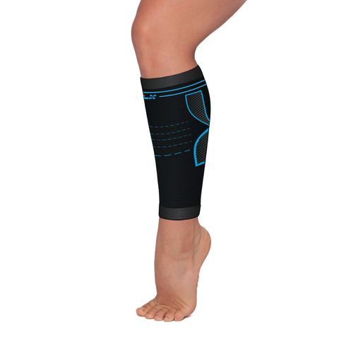 RONNOX Calf Compression Sleeve 3-Pairs (12-14 mmHg is Best Athletic &  Medical for Women,Travel,Running,Nurses,Flight,Edema CP19-M 